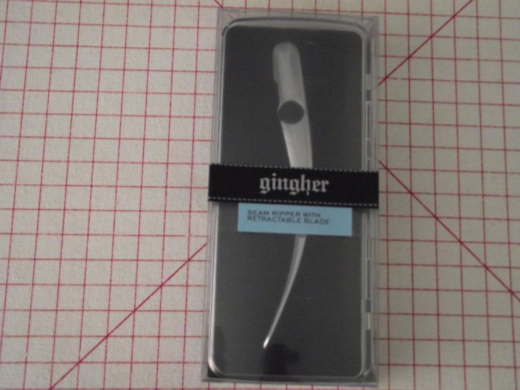 GINGHER SHEARS ROTARY CUTTER SEAM RIPPER BLADE MUNDIAL PINKING NEW 1 OF
