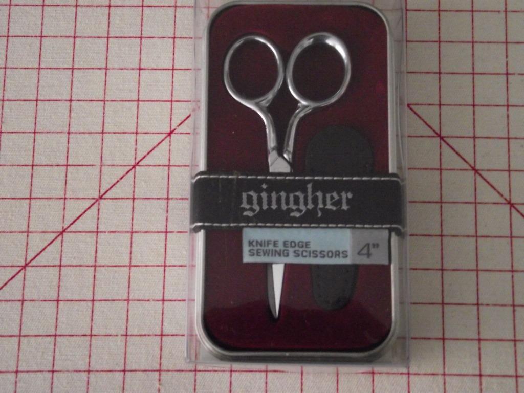 GINGHER SHEARS ROTARY CUTTER SEAM RIPPER BLADE MUNDIAL PINKING NEW 1 OF