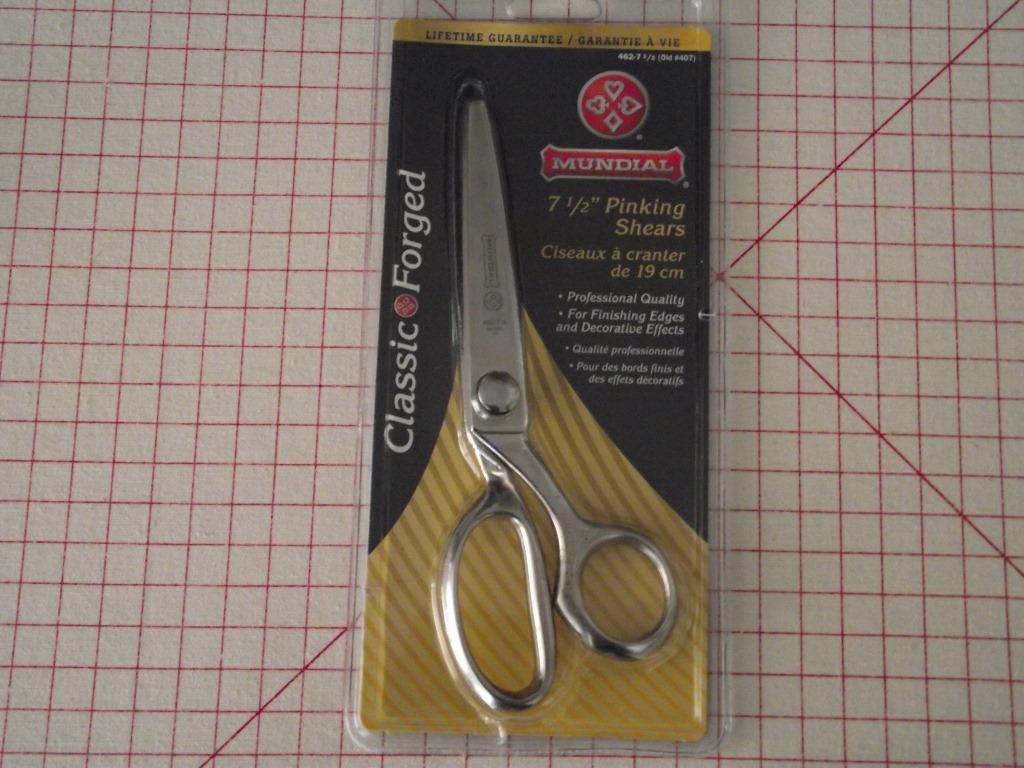 GINGHER SHEARS ROTARY CUTTER SEAM RIPPER BLADE MUNDIAL PINKING NEW 1 OF