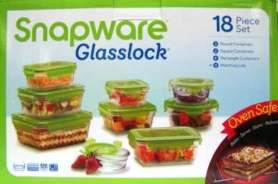 snapware 18 piece set