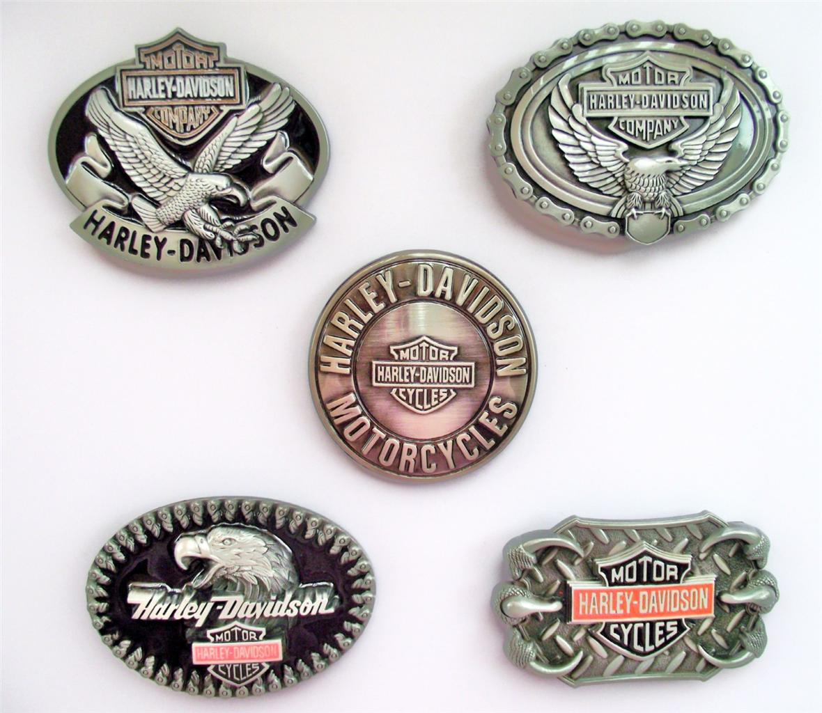 NEW HARLEY DAVIDSON MOTORCYLES BELT BUCKLES. Highly Detailed Raised