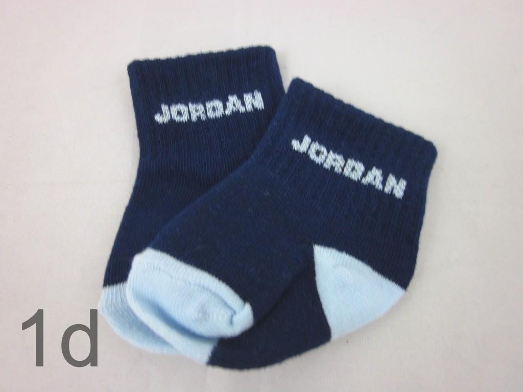 Nike Air Jordan Infant Toddler Baby Socks 6 to 12 Months Baby Boy Girl