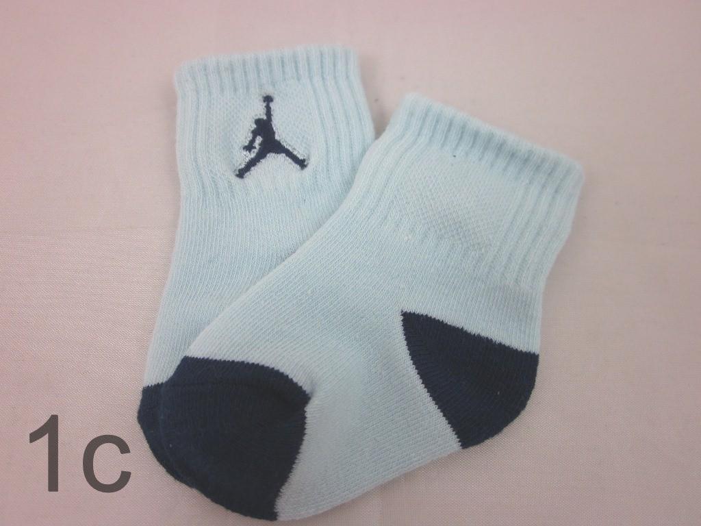 Nike Air Jordan Infant Toddler Baby Socks 6 to 12 Months Baby Boy Girl