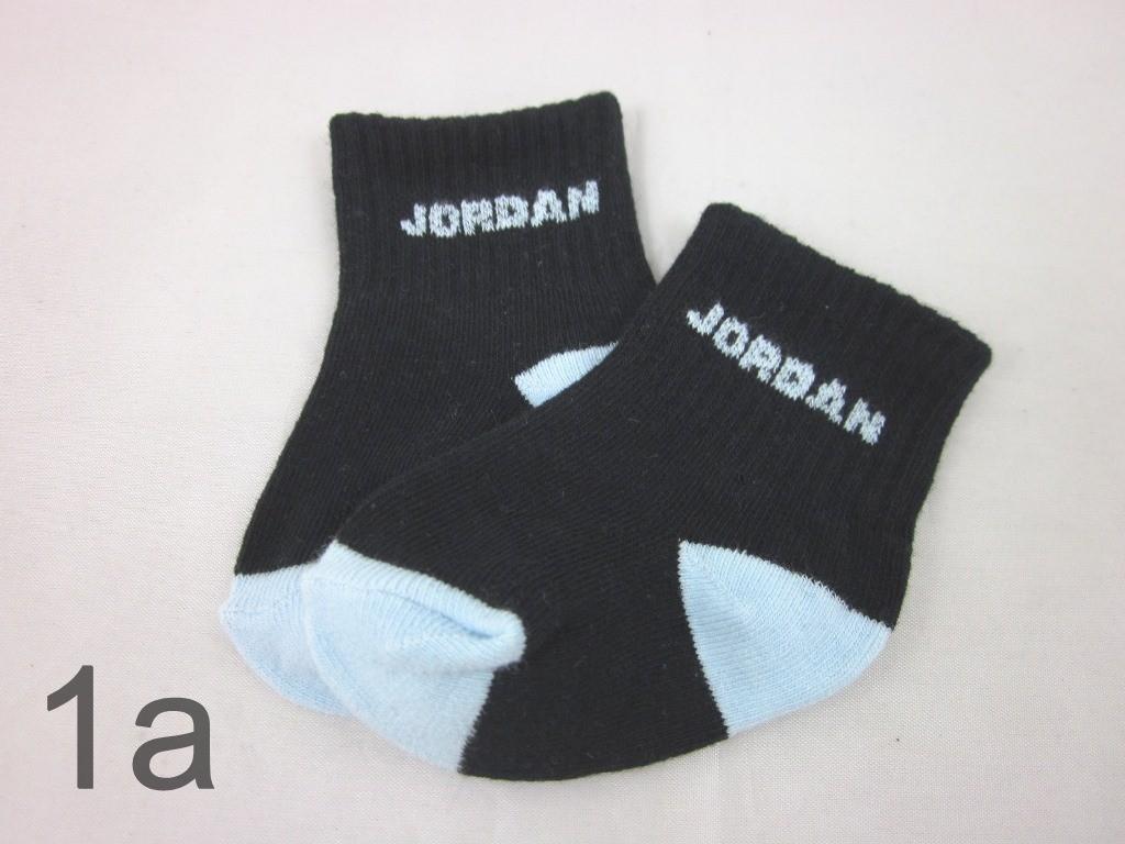 Nike Air Jordan Infant Toddler Baby Socks 6 to 12 Months Baby Boy Girl