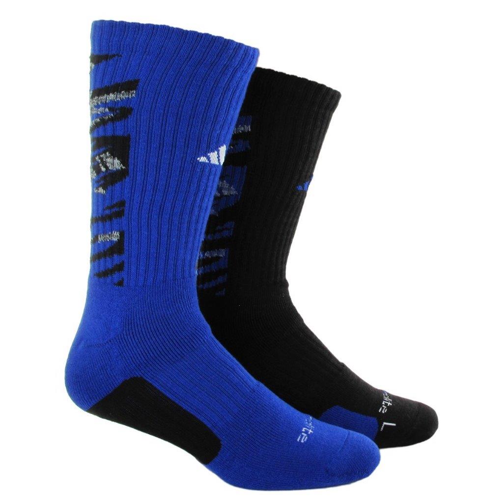 Sale Mens 2 Pair Adidas Climalite Team Crew Socks Camo Large 612 eBay