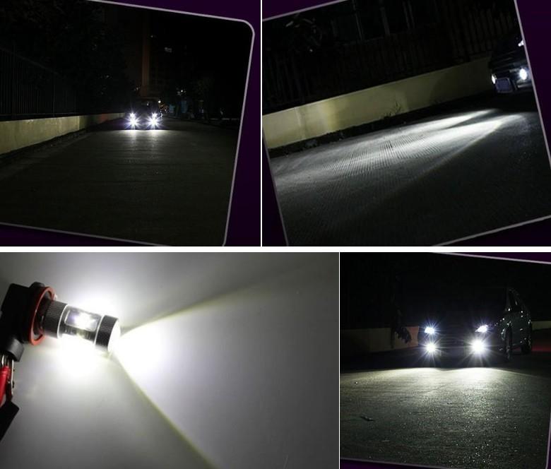 Paar CREE LED SMD Abblendlicht Fernlicht Nebel Tagesfahrlicht TFL 30W