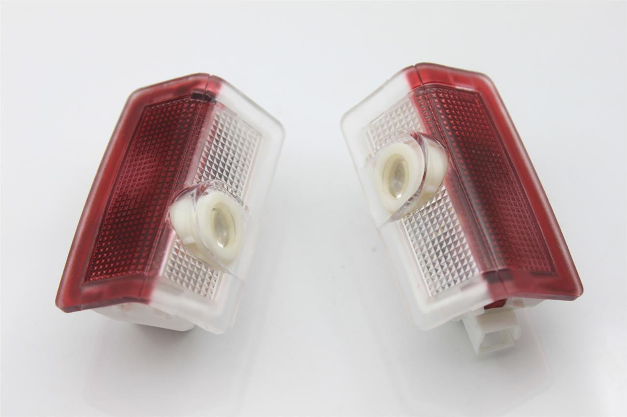 2x White Led Door Courtesy Laser Light For Mercedes W212