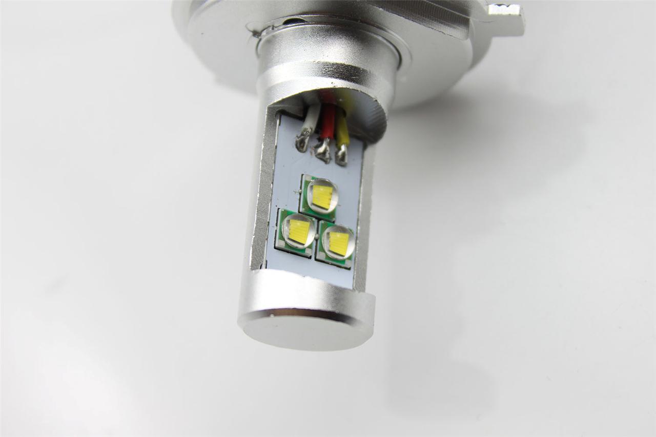 1x Motorcycle Bike 3600LM H4 30w CREE LED HeadLight H/L Head Beam bulb