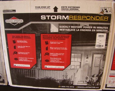 BRIGGS & STRATTON STORM RESPONDER 5500/8250 MODEL #030430 | eBay