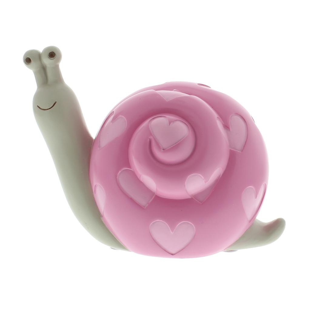 Baby Gift Pink Snail Money Box KW148 eBay