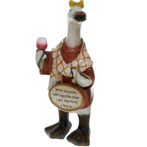 Wine Loving Gift Message Ducks Great Kitchen Ornament eBay