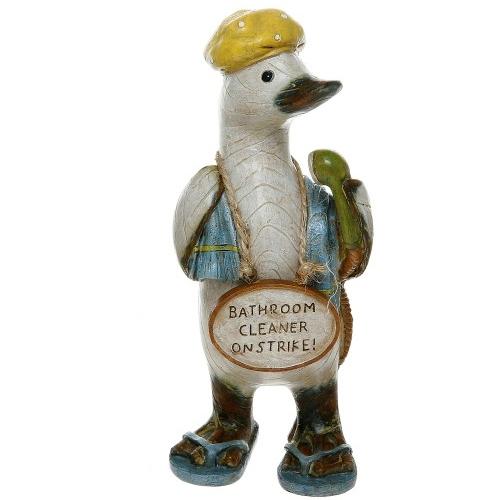 Bathroom Gift Message Ducks Great Novelty Ornament eBay