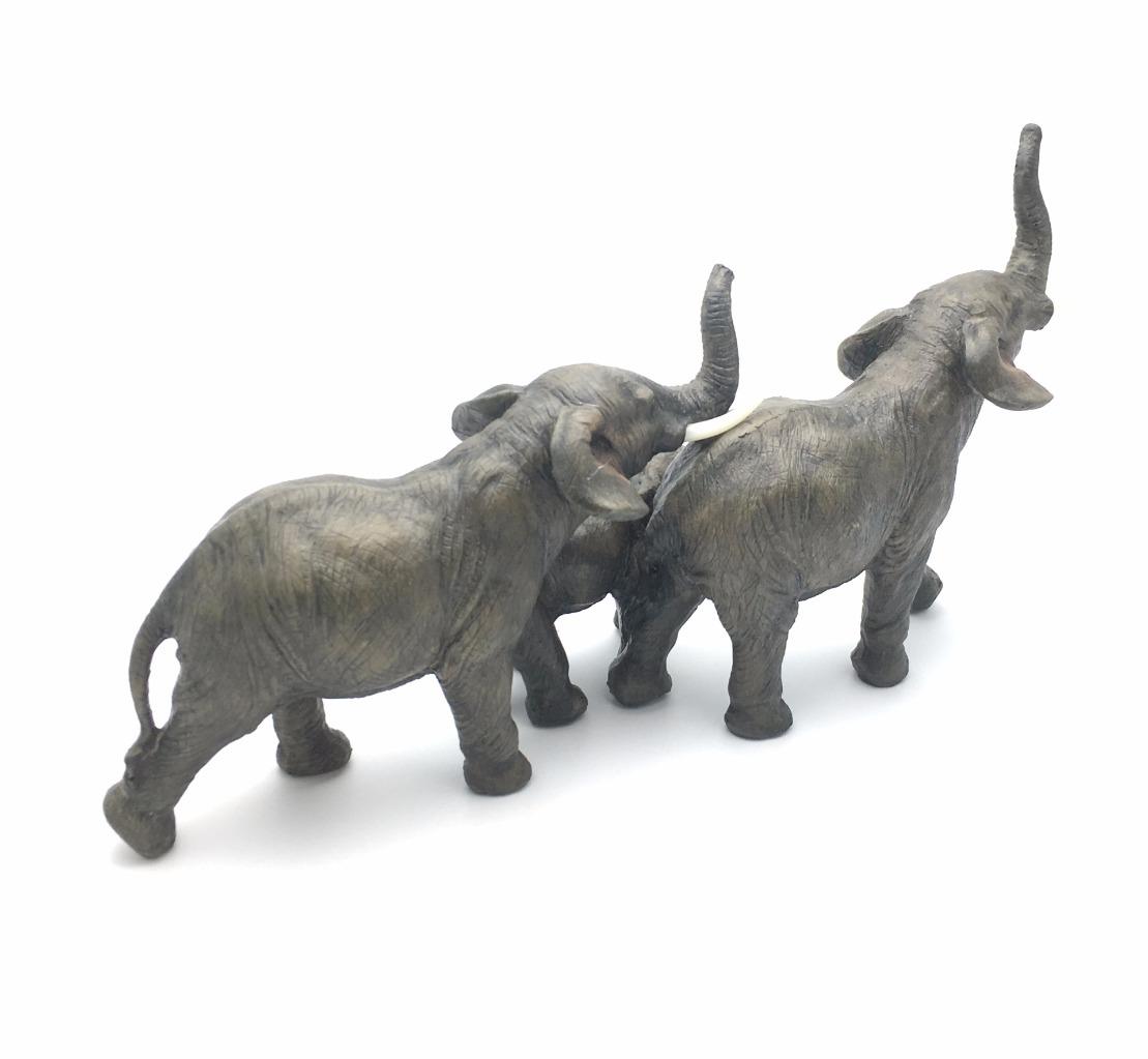 New Family of 3 Elephant Figurine Ornament Gift Boxed 30cm 61463 eBay