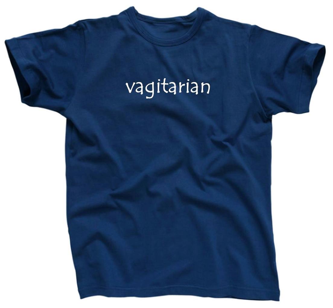 Vagitarian Funny College Party Tee Rude Humor Lesbian T Shirt New