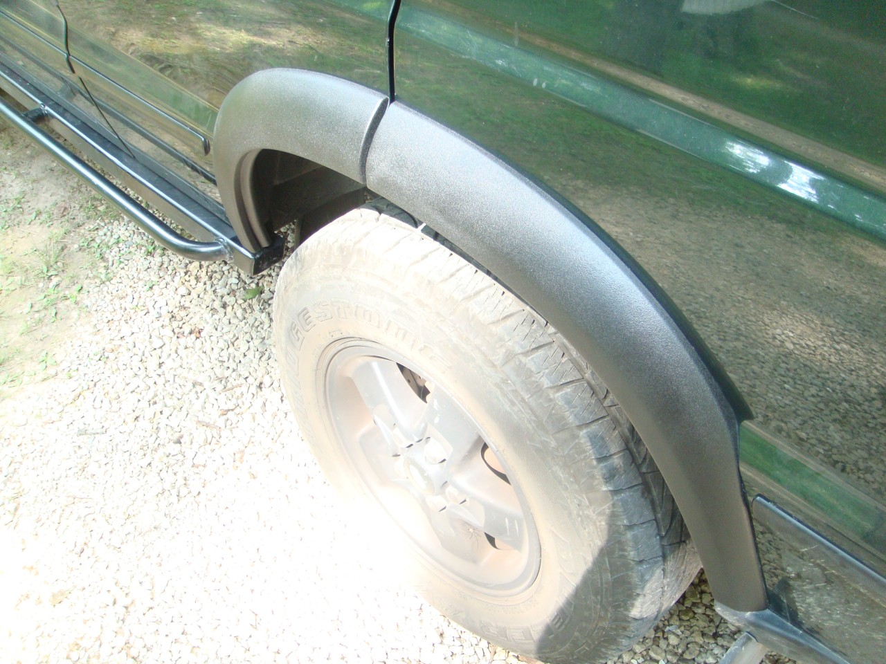 Fend Flare Arches Done In Rust Oleum Bed Liner Great