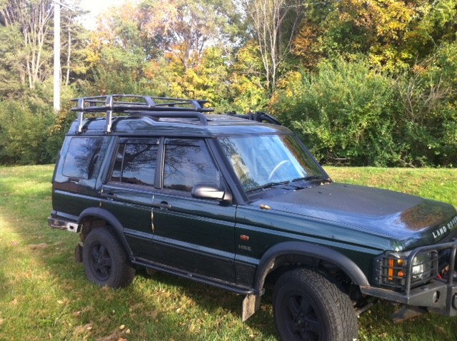 ARB Half Rack Installed Completing my vision of a cool Rover