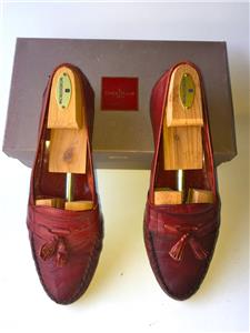 slip ons with tassels