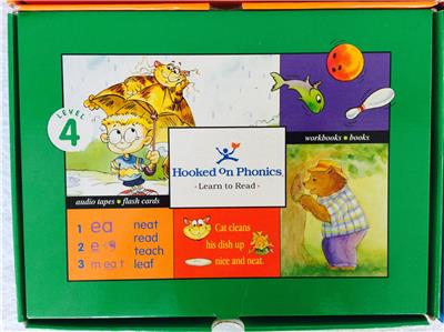 HOOKED ON PHONICS Learn To Read Pre-K 1st 2nd Grade Ages 3-8 Levels 1-5