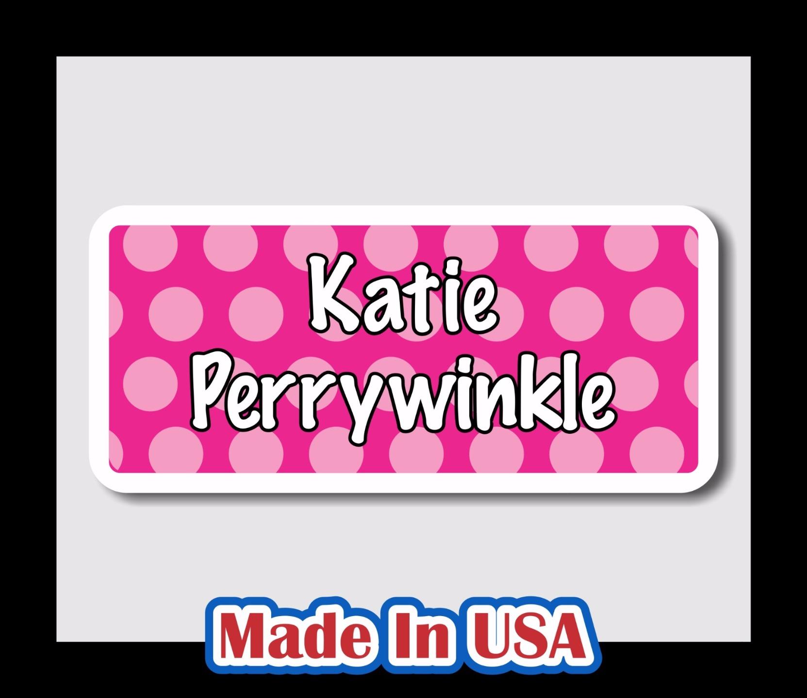 42 Custom Personalized Waterproof Name Labels Stickers Kids School Shoe Book Hat - Picture 8 of 9