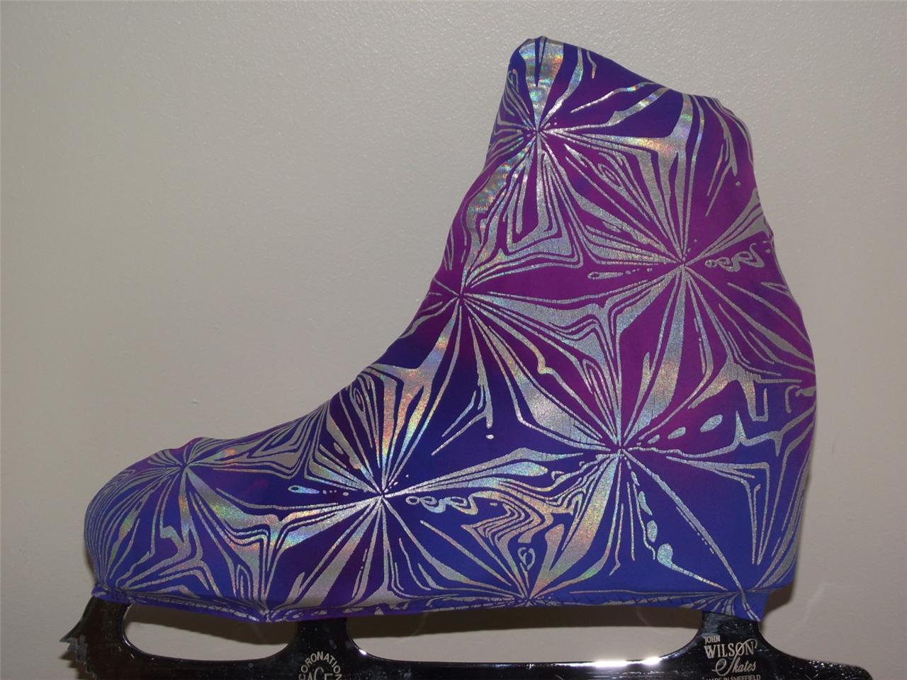 Ice Roller Skate Boot Covers Lycra patterned Kaleidoscope or Vans eBay