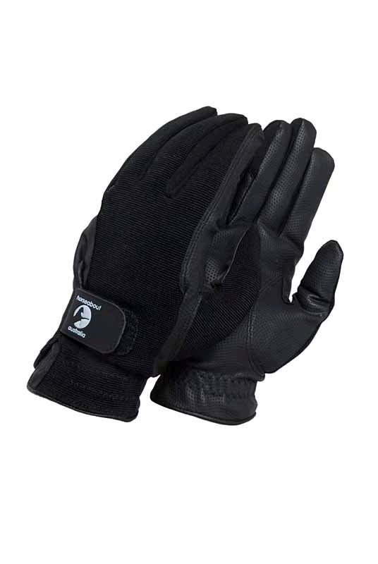 Horseabout Australia Black Super Sensitive Gloves
