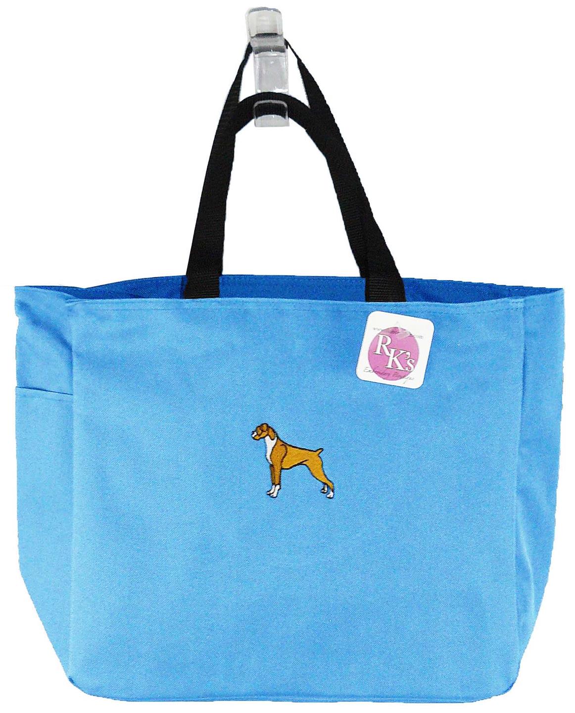 Boxer Tote Essential Bag Puppy Dog Best in Show Breed Monogram Custom Embroidery | eBay
