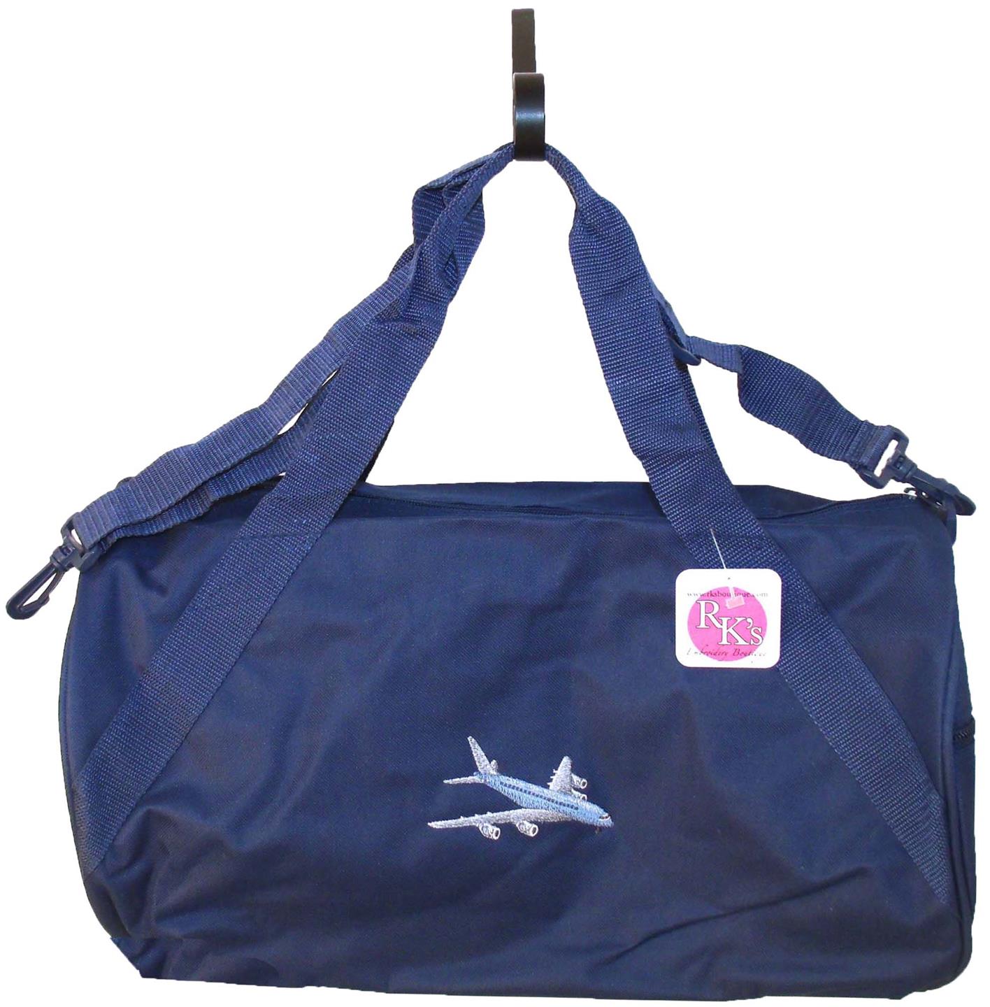 Soaring Commercial Airplane Duffle Gym Bag Travel Duffel Plane Custom Monogram | eBay