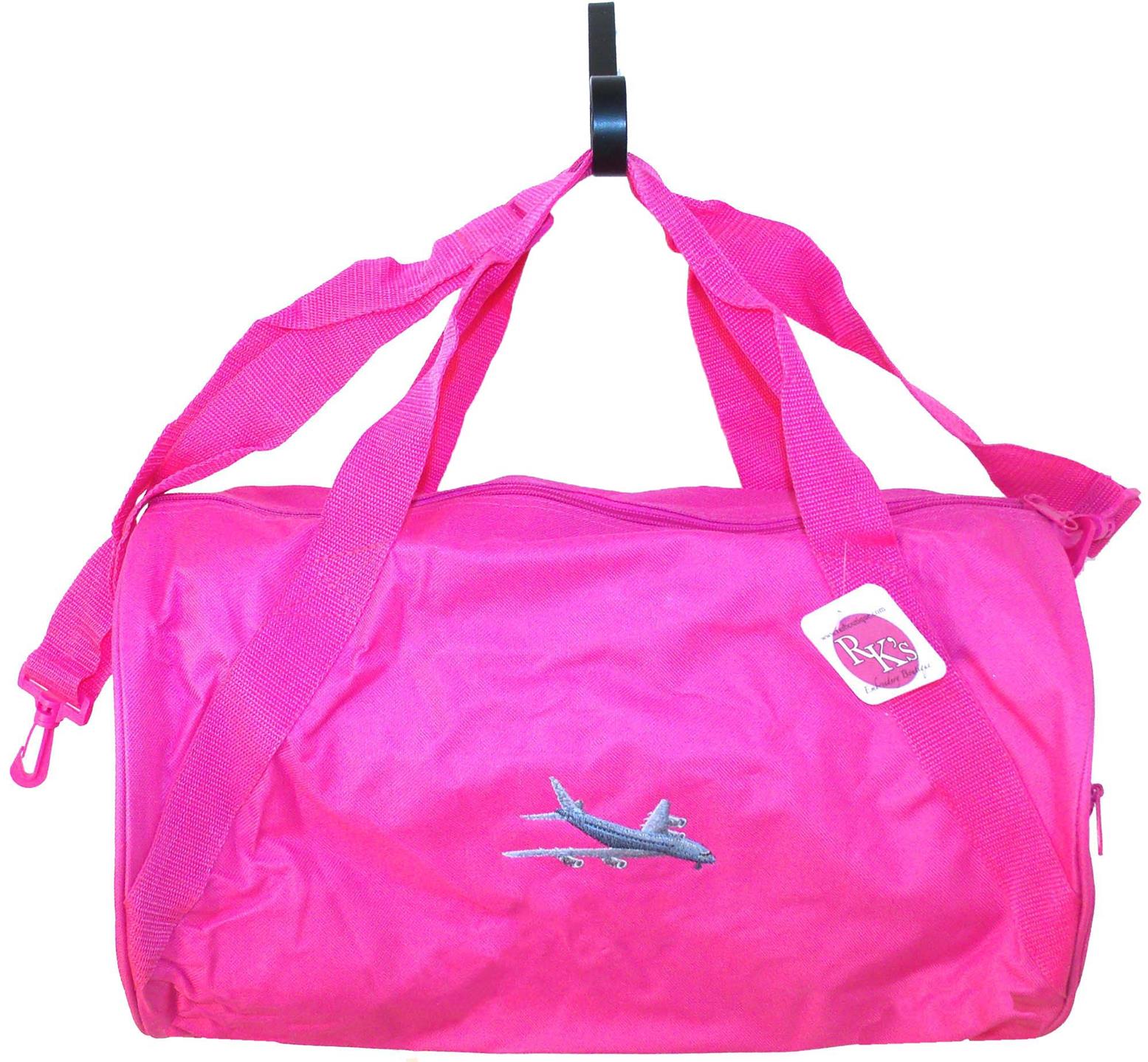 Soaring Commercial Airplane Duffle Gym Bag Travel Duffel Plane Custom