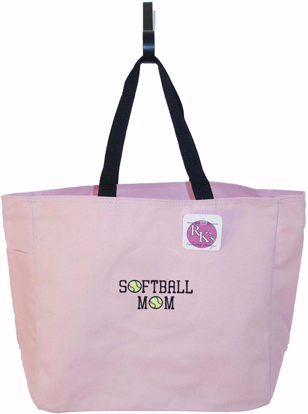 Softball Mom Essential Tote Bag Monogram Custom Embroidered NWT eBay