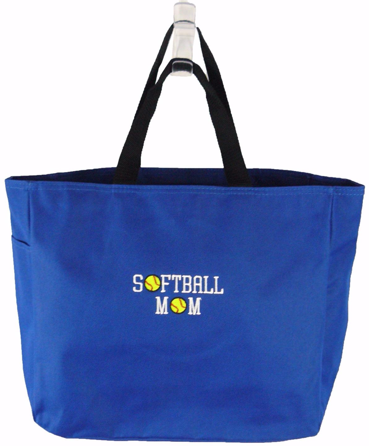 Softball Mom Essential Tote Bag Monogram Custom Embroidered NWT eBay