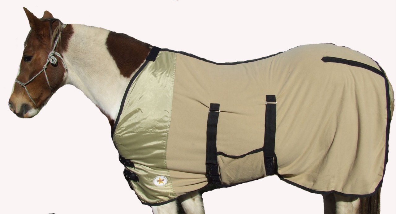 Ecotak polar fleece horse rug removable belly band 6ft6