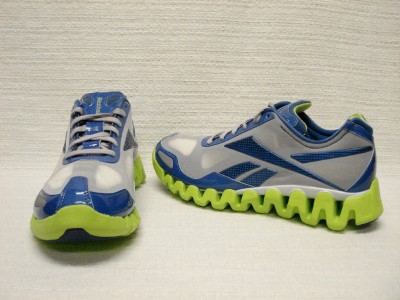  Tennis Shoes on Reebok Zigtech Zig Pulse Mens Shoes 8 Blue Green   Ebay