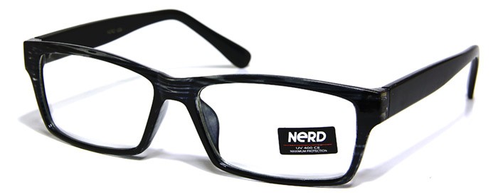 rectangle black glasses