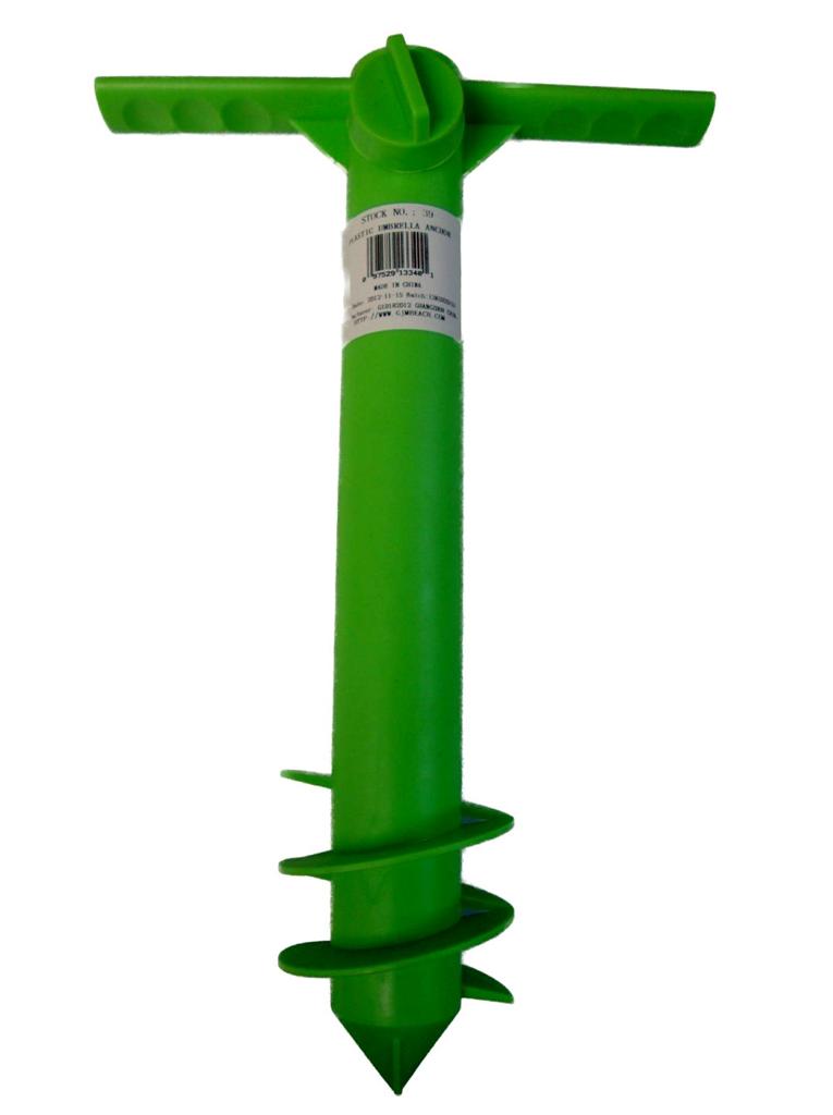 BEACH UMBRELLA/ FISHING POLE/ TENT ANCHOR SAND SCREW VERY STURDY LIGHTWEIGHT eBay