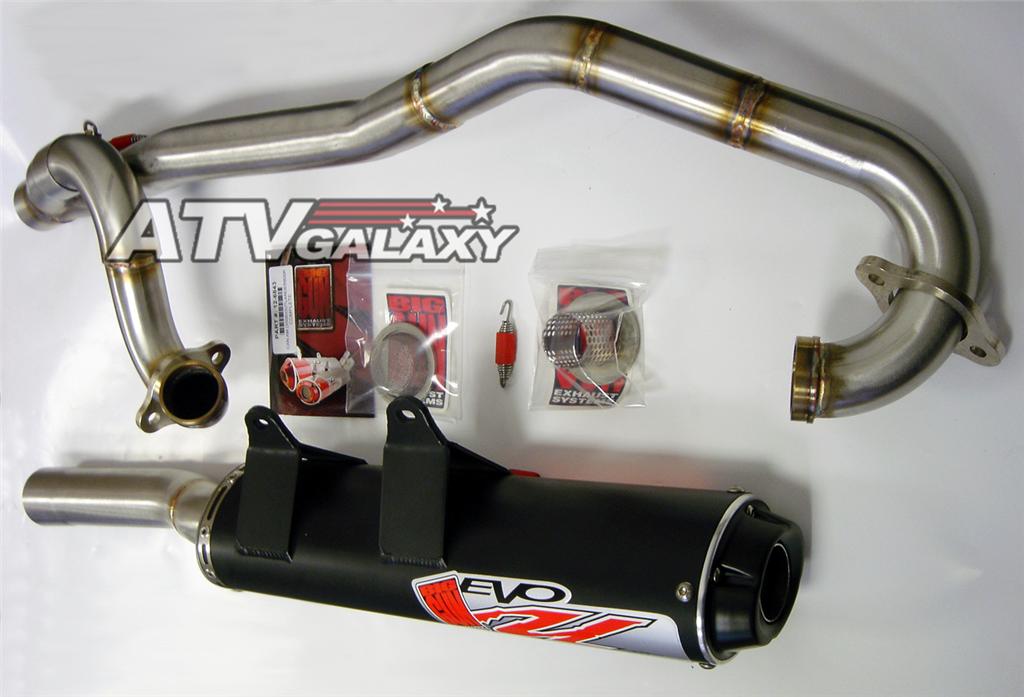 EVO Full Exhaust Pipe Muffler Can Am Outlander 800 2006 2007 2008 2009