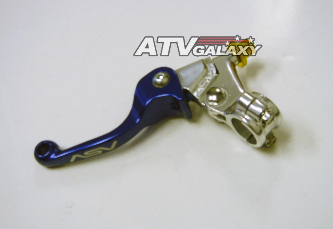 ASV F3 SHORTY Clutch Lever/Perch BLUE Yamaha Banshee Blaster eBay