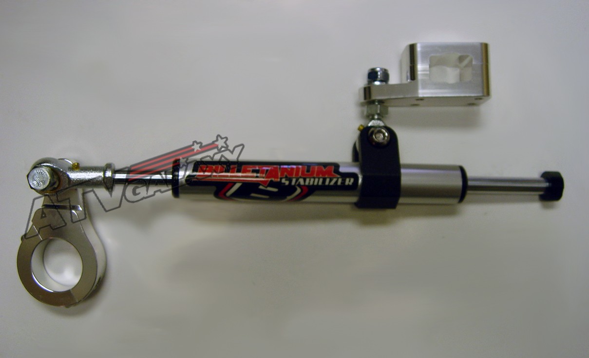 Streamline 7 Way Adjustable Steering Stabilizer SILVER Yamaha Raptor 700 06 07 eBay