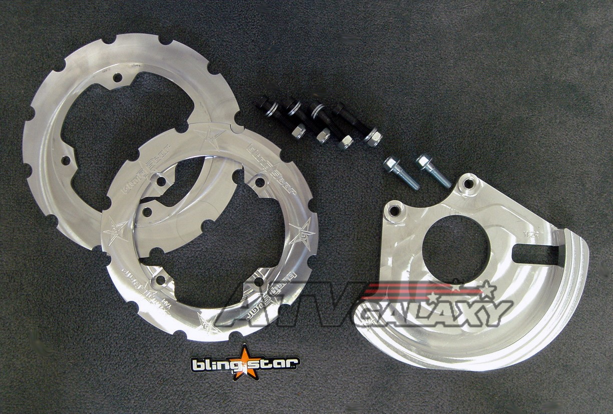 Blingstar Rotor & Sprocket Guard KFX450R KFX450 10 11 eBay