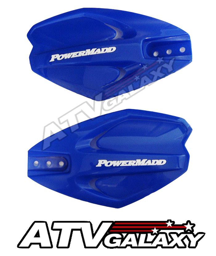 PowerMadd Power X Handguards BLUE ATV Hand Guards Yamaha Raptor 660 660R 01 02 eBay
