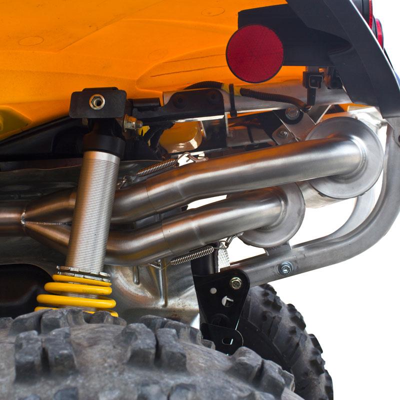 HMF Performance BLACK Dual Full Exhaust System Can Am Renegade 1000 2012 2016 eBay