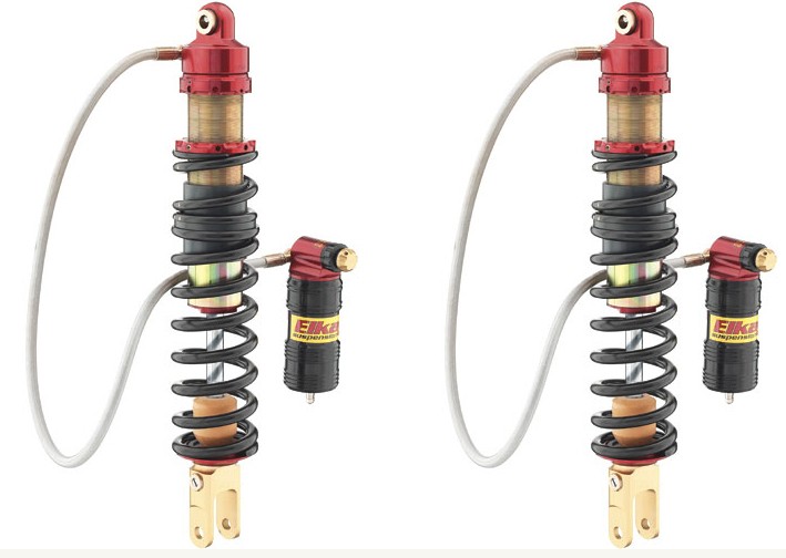 Elka Shocks Stage 4 Rear Pair ATV Suspension Suzuki King Quad 700 750