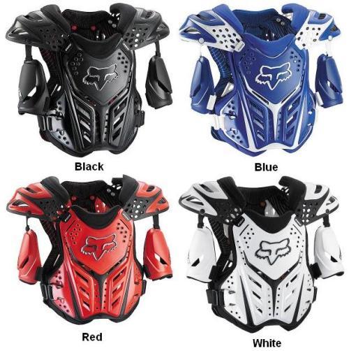 Fox Racing RACEFRAME Roost Deflector Guard SMALL Chest Protector 06045
