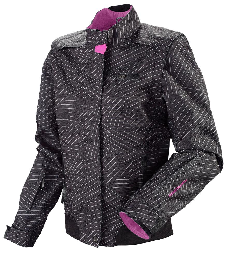 Details about Fox Racing Womens Zip Up Track Jacket Pink Magenta Small