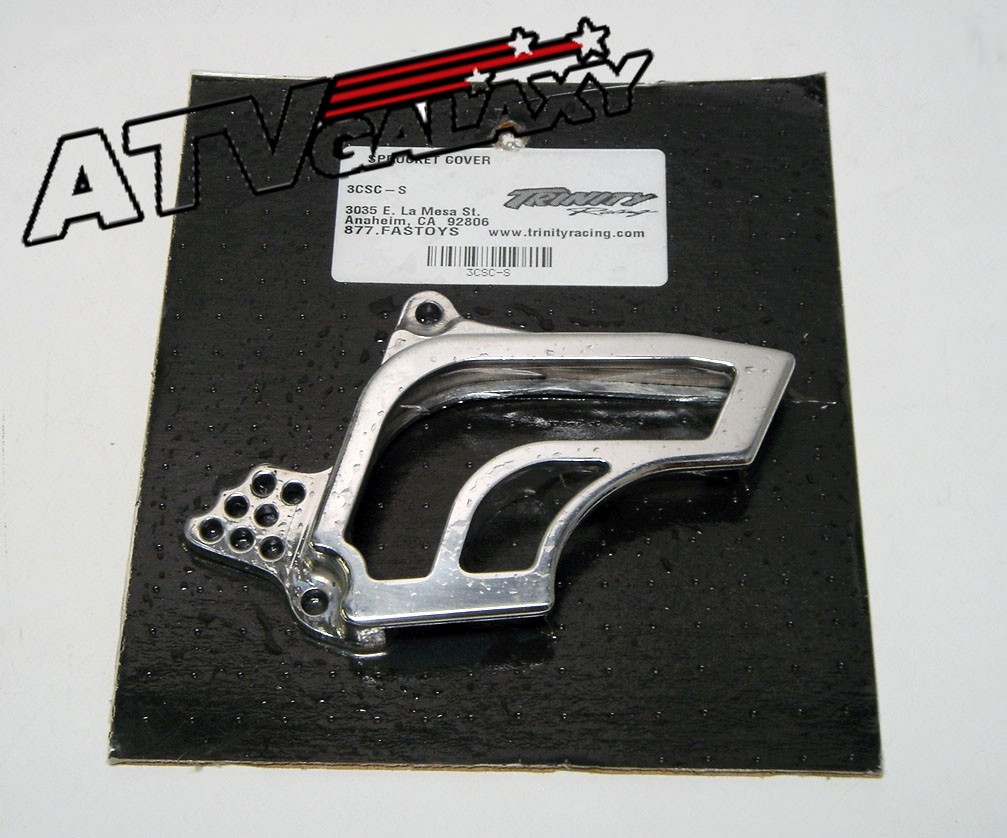 Trinity Racing Billet Sprocket Cover Case Saver Honda TRX250R 250R 86