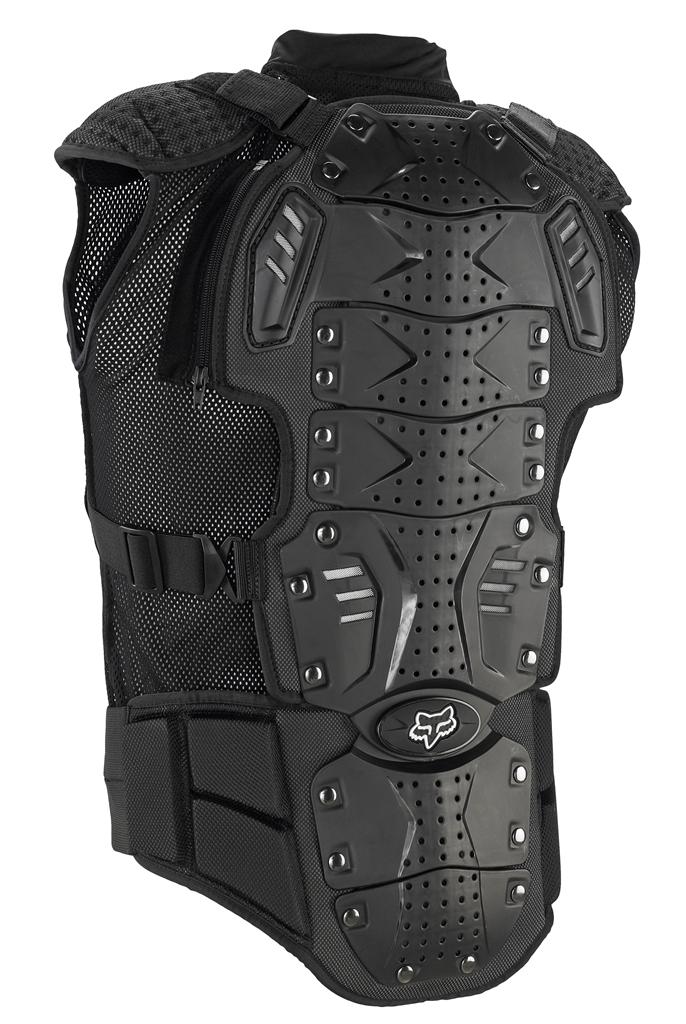 Fox Racing TITAN SPORT SLEEVELESS JACKET BLACK Guard Chest Protector