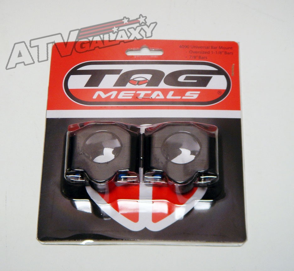 Tag ATV T2 Black Honda TRX400EX 400EX Handlebars Handle Bars+Clamps