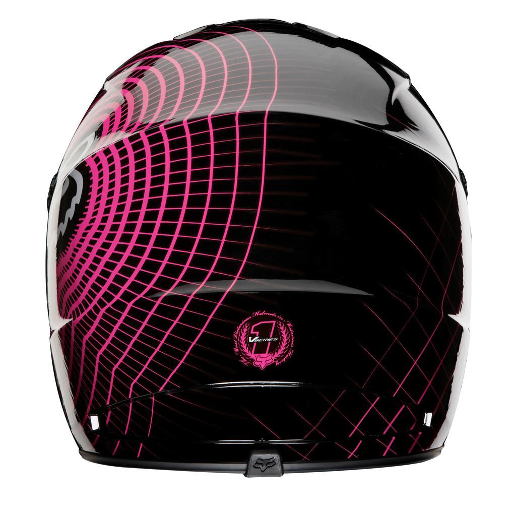 fox racing helmet pink