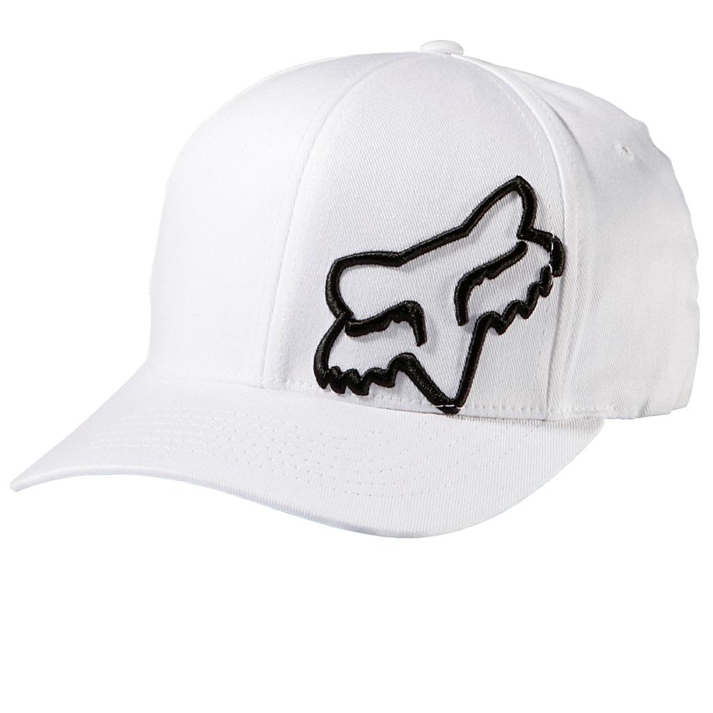 NEW Fox Racing FLEX 45 FlexFit Hat WHITE 58379 Flex Fit Cap Motocross