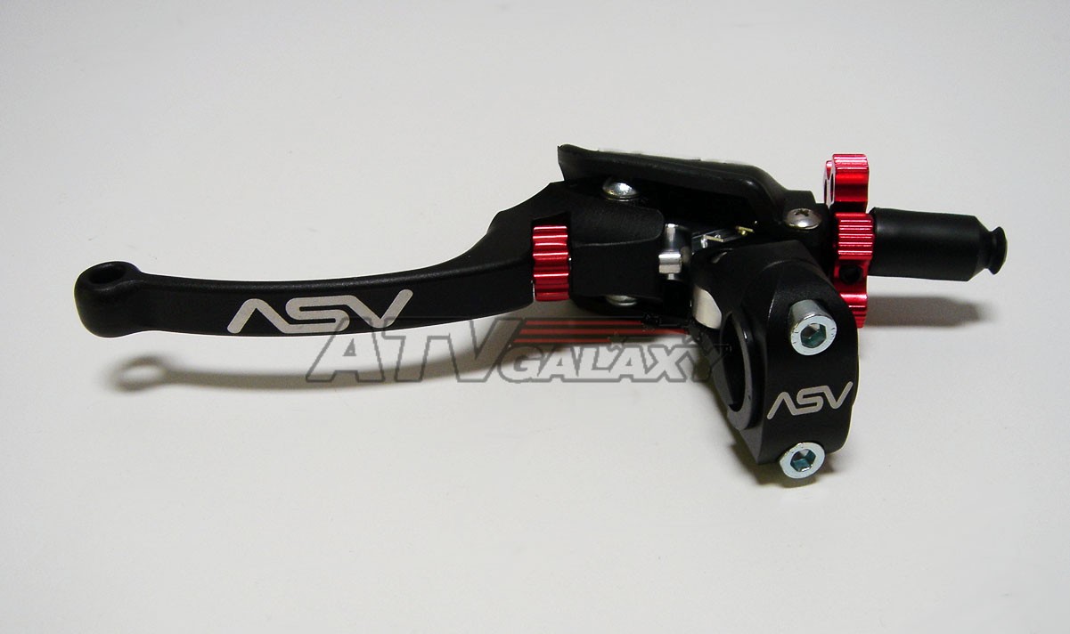 ASV C6 BLACK Pro Clutch Lever Perch Yamaha YZ125 YZ 125 08 09 10 11 12