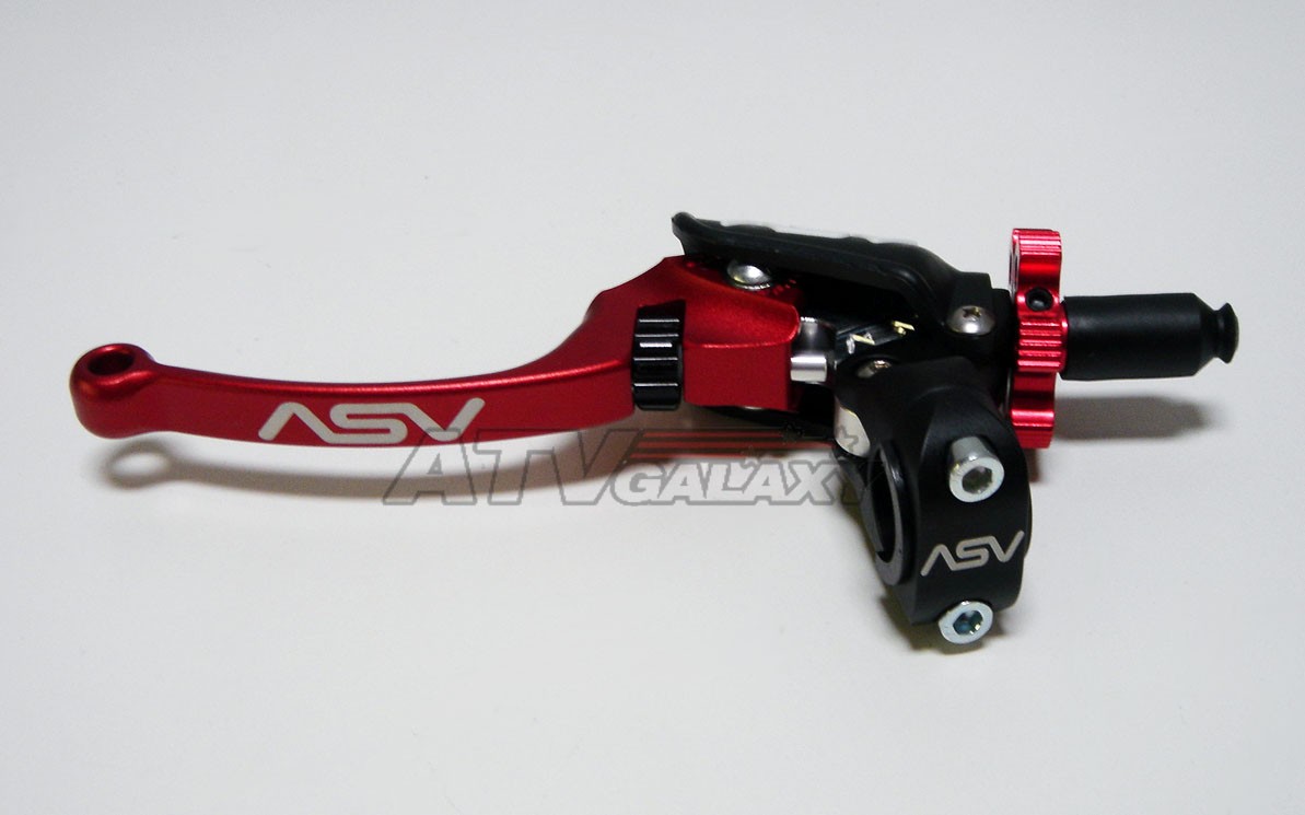 ASV C6 RED Pro Clutch Lever Perch Honda CRF250R CRF250 CRF 250R 10 11